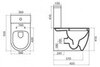 BelBagno BB2034SC Сиденье дюропластовое с быстросъёмными петлями, механизмом Soft Close, цвет: белый