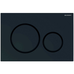 Geberit Sigma 115.882.DW.1 Смывная клавиша, двойной смыв: черные, черный матовый фото
