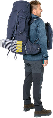 Картинка рюкзак туристический Deuter Aircontact X 60+15 Ink - 5