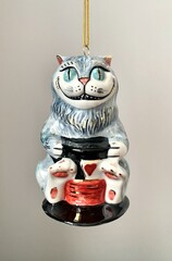 Ёлочная игрушка ЧЕШИРСКИЙ КОТ