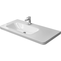 Duravit DuraStyle 2325100041 Раковина для мебели ассиметричная,без перелива, с 1 отв. под смес., раковина слева, 1000x480мм, цвет: Белый фото