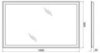 BelBagno SPC-GRT-700-800-LED-TCH-WARM Зеркало с встроенным светильником и кнопочным выключателем