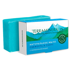 Натуральное мыло «Свежесть и тонус» с минеральной водой ТМ Terramineralia