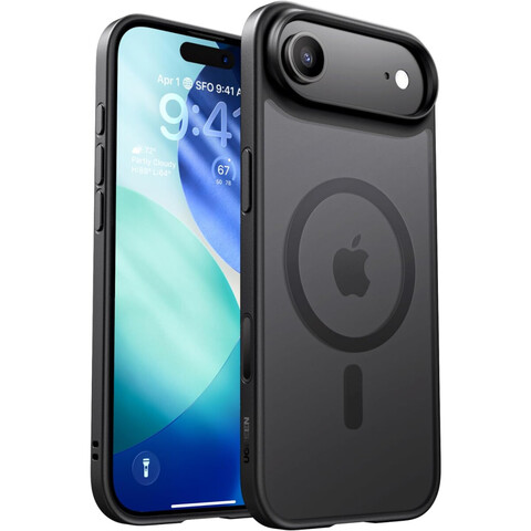 Чехол защитный с поддержкой MagSafe UGREEN CA247 (95988) Magnetic Protective Case for iPhone 17 Air 6,5'', прозрачный