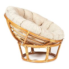 Кресло Папасан (Papasan 23/01 W)/с подушкой и ремешками/ (Honey (Мед)-Старт
