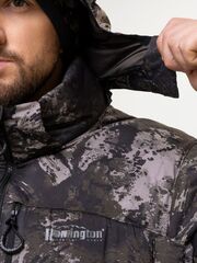 Демисезонная/зимняя куртка для города, охоты, рыбалки, туризма Remington Сompanion Black Camo на remingtonn.ru