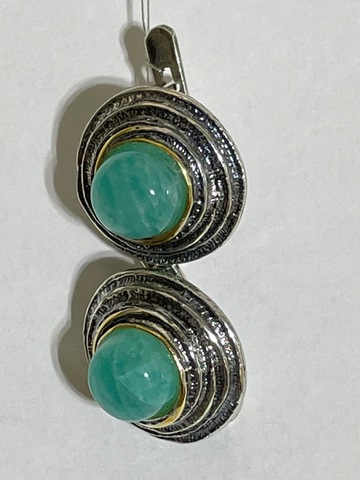 Мегри (серьги из серебра)