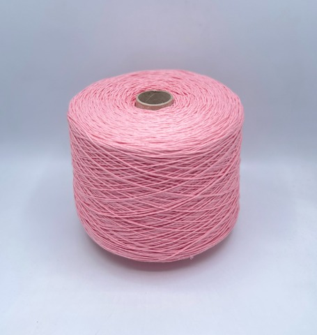 Бобинная пряжа (пр.Италия), art.Cotone, 350м/100 гр. 100%Хлопок, цвет-Розовый , арт.34806
