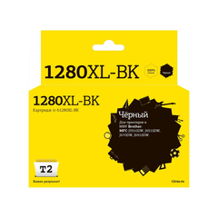 Картридж струйный T2 LC-1280BK XL(IC-B1280XL-BK)чер.для Brother MFC-J5910DW
