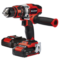 Дрель-шуруповерт 18V Einhell PXC TE-CD 18/48 Li-i ударная 48Нм 2АКБ 2Ач и ЗУ