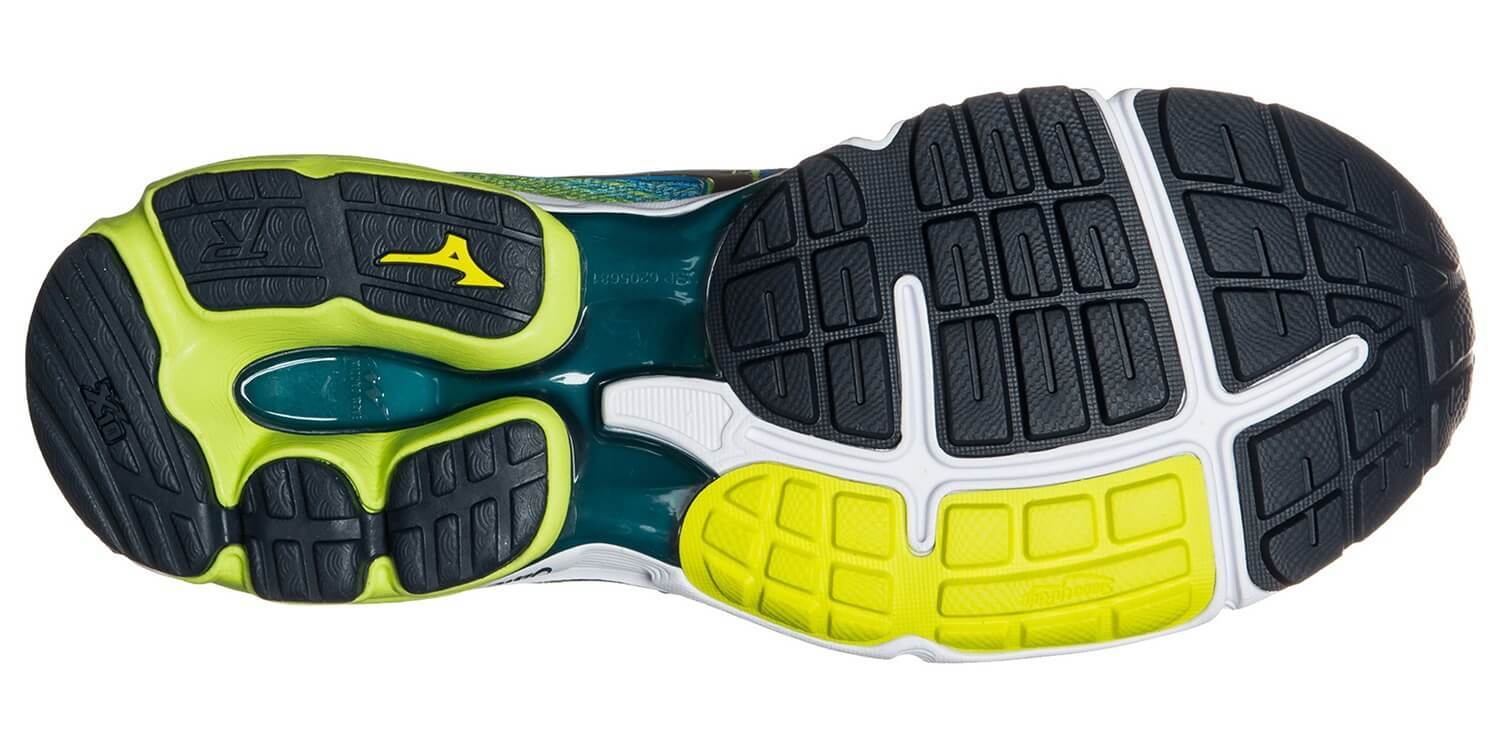 Mizuno Wave Rider 19 Мужские кроссовки для бега голубые - 3