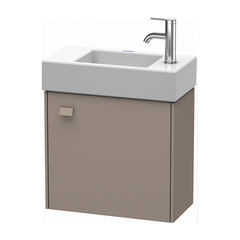 Duravit Brioso BR4051R4343 Тумба подвесная под раковину 484х239х442 мм,с 1 дверкой петли справа R, цвет базальт матовый 43 (для 072450) фото