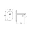 GROHE Euroeco Cosmopolitan E 36273000 Кран для раковины встраиваемый инфракрасный