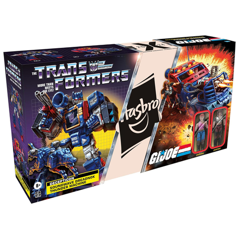 Набор фигурок Transformers x G.I. Joe Soundwave