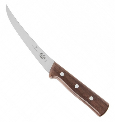 Нож кухонный Victorinox Rosewood обвалочный, лезвие 150 mm, Brown (5.6606.15)