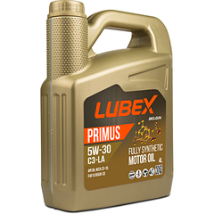 L034-1296-0404 LUBEX Синт-ое мот.масло PRIMUS C3-LA 5W-30 SN C3 (4л) - 4 л