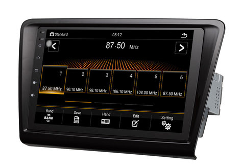 Магнитола Skoda Rapid (2013+) Android 8.1 4/64GB IPS DSP 4G модель ASR T30-9074