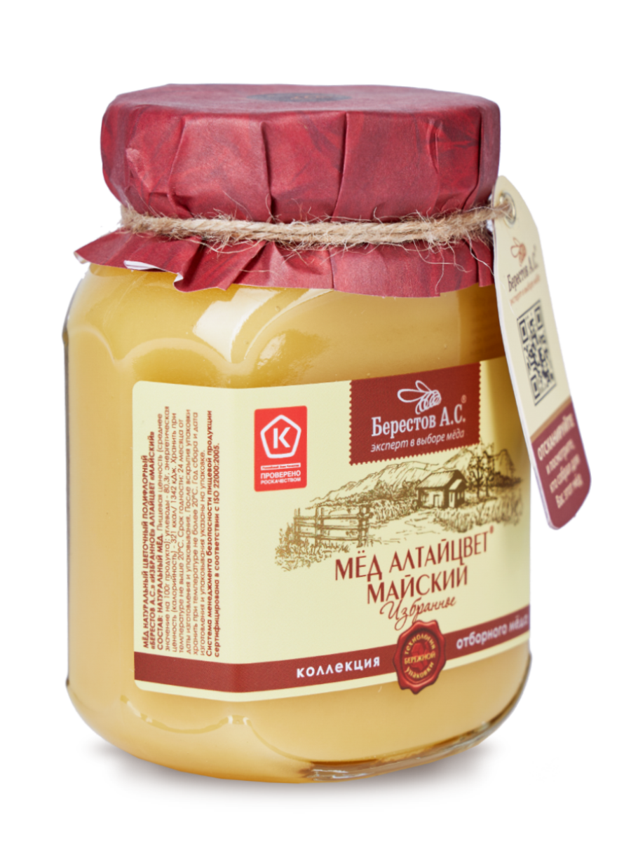 Мед Избранное Майский/ стекло 500 г Мёд 