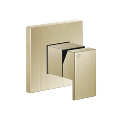 Gessi Rettangolo 20119#727 Смеситель встраиваемый, однорычажный, внешняя часть, цвет Brushed Brass PVD фото