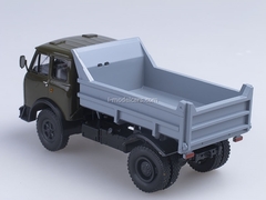 MAZ-503A tipper 1975 green-gray 1:43 Nash Avtoprom