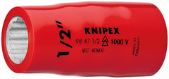 Насадки двойной шестигранник для торцовых ключей 98477/ 8" " Knipex 98 47 7/8"