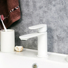 WasserKRAFT Mindel 8503 Смеситель для раковины, цвет: белый