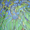 Зонт складной Guy de Jean 6410-17 Les Iris Van Goght