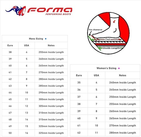Мото кросовки Forma Viper размеры