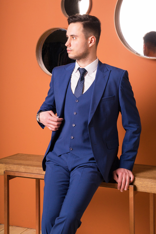 Костюм мужской - тройка Slim Fit Antonio Rossi 11/113