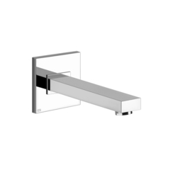 Gessi Rettangolo 20120#031 Настенный излив для ванны, для монтажа с удаленным управлением (не входит в комплект), цвет: хром фото