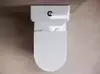 Ceramica Nova CN9001-B Чаша с сиденьем, цвет: белый
