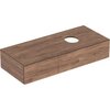 Geberit VariForm 501.174.00.1 Тумба под раковину, 120x23.5x51см, Пекан / Меламин, древесная структура