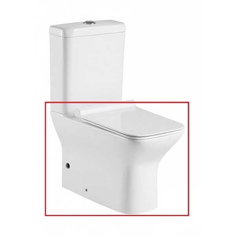 BelBagno Romano BB248CPR-P Чаша унитаза безободкового, P-trap, цвет: белый