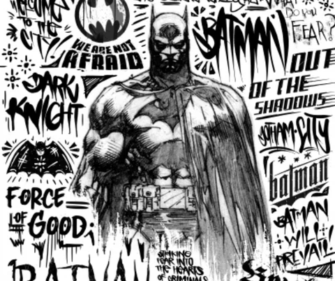 Скетчбук Batman