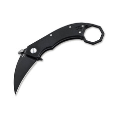 Фото Складной нож Boker HEL Karambit, сталь 154CM, рукоять G10, черный