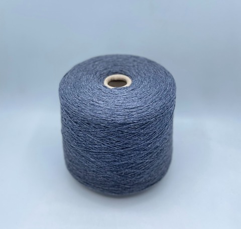 FILCOM (пр.Италия), art.Gioia, 3/15 500м/100 гр. 30% Меринос, 40%Кашемир 30%Шелк , цвет-Темный деним,меланж(356) арт-33291