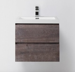 BelBagno Luce LUCE-600-2C-SO-PT Тумба под раковину подвесная, цвет: коричневый фото