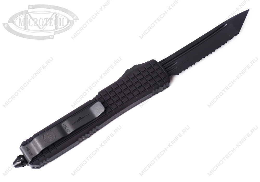 Нож Microtech Ultratech Delta SHADOW Frag Tanto 123-3UT-DSH