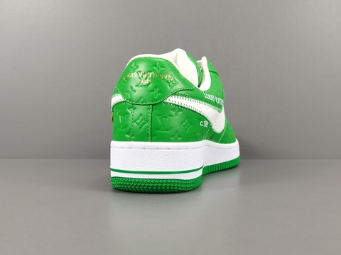 Louis Vuitton x Nike Air Force 1 'Green/White' 