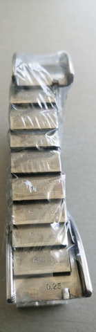 ВКЛАДЫШИ КОРЕННЫЕ 0,25 LANOS, NEXIA, CHANCE 1.5, LACETTI; AVEO, CRUZE ДВИГАТЕЛЬ D3 GM