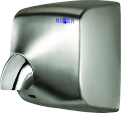 Nofer WindFlow 01151.S Сушилка для рук, цвет:нержавеющая сталь матовая фото