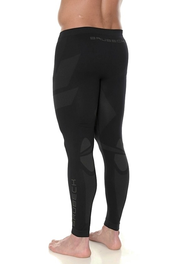 Brubeck Dry термобелье кальсоны мужские черно-графитовые - 2