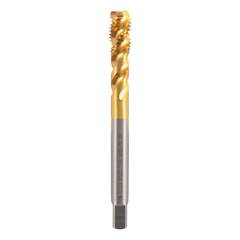 Метчик М12х1,75 (Машинный, винт.) DIN376 HSSEPM-TiN 6h C/2-3P R45 110мм a=7,0 H-Tools 30137THT