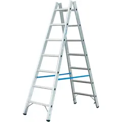 Двухсторонняя стремянка STABILO 2х7 Krause 124913