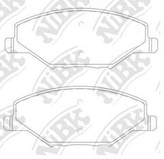 Колодки NiBK PN33002