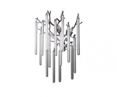 07877,02 Светильник Адели хром w39,5*32,5 h39,5 G9 3*7W. ТМ Kink Light