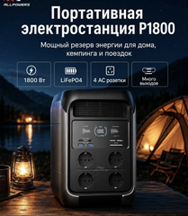 Портативная электростанция Allpowers P1800