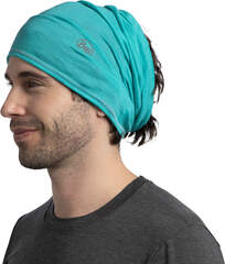 Шерстяной шарф-труба Buff Merino Lightweight Solid Sea Green - 2