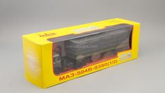 MAZ-504V with semitrailer 9380 (1/2) khaki 1:43 Nash Avtoprom