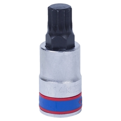 KING TONY (402614) Насадка (бита) торцевая 1/2", L = 60 мм, SPLINE, M14